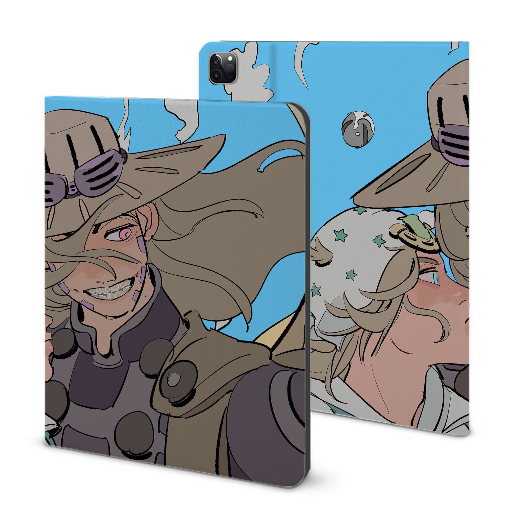 （画像用） ジョジョの奇妙な冒険 JoJo's Bizarre Adventure IPad ケース ブック型 PUレザー TPU 耐衝撃 軽量 薄型 ペン収納なし 全面保護 IPad 各モデル対応